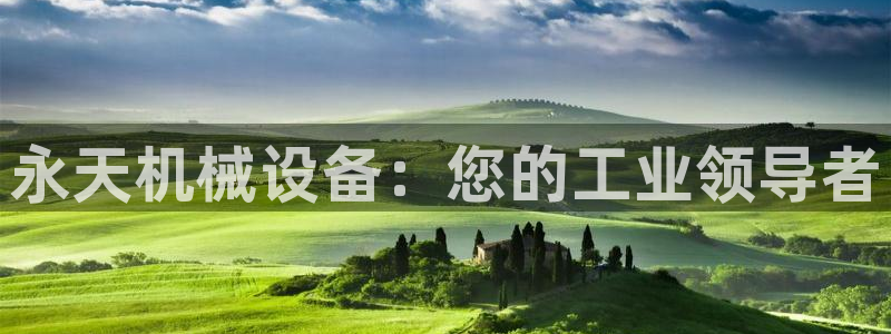 金年会金字招牌诚信至上龙年：永天机械设备：您的工业领导者