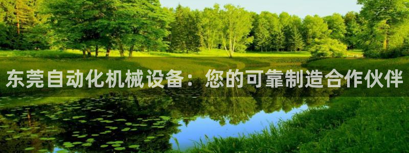 金年会APP官方网站：东莞自动化机械设备：您的可靠制造合作伙伴