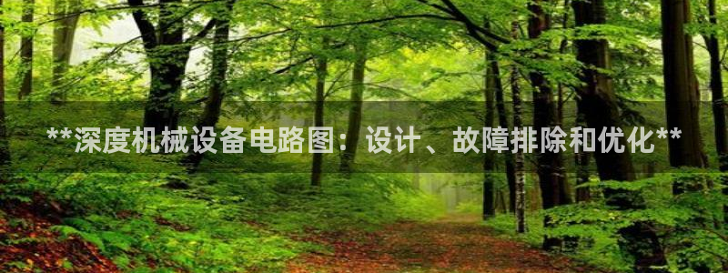 金年会体育查处：**深度机械设备电路图：设计、故障排除和优化**