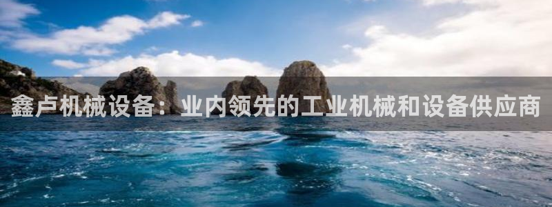 金年会网登录平台入口金年会：鑫卢机械设备：业内领先的工业机械和设备供应商