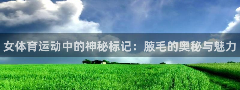3377体育官方app下载：女体育运动中的神秘标记：腋毛的奥秘与魅力