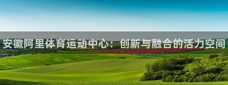 3377体育：安徽阿里体育运动中心：创新与融合的活力空间