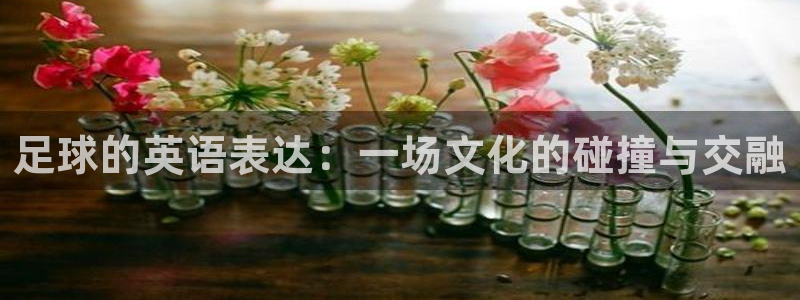 3377体育：足球的英语表达：一场文化的碰撞与交融
