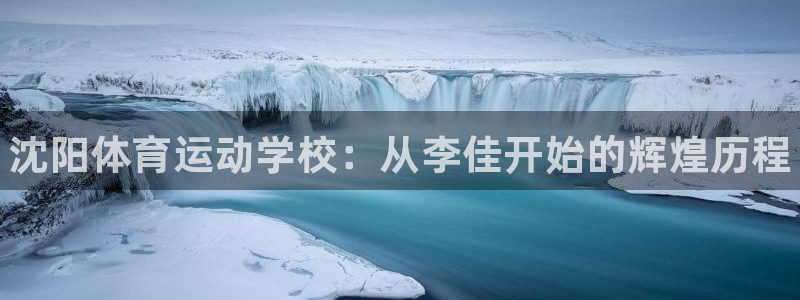 3377体育网页登录入口：沈阳体育运动学校：从李佳开始的辉煌历程